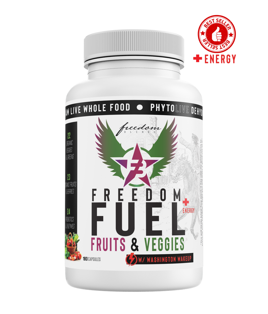 Freedom Fuel with Energy #1 SELLER (Swipe photos left, 2 Month Supply)