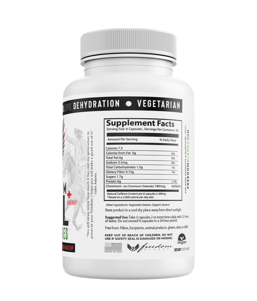 
                  
                    Freedom Fuel with Energy #1 SELLER (Swipe photos left, 2 Month Supply)
                  
                
