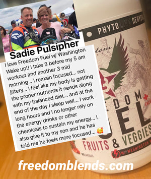 
                  
                    Freedom Fuel with Energy #1 SELLER (Swipe photos left, 2 Month Supply)
                  
                